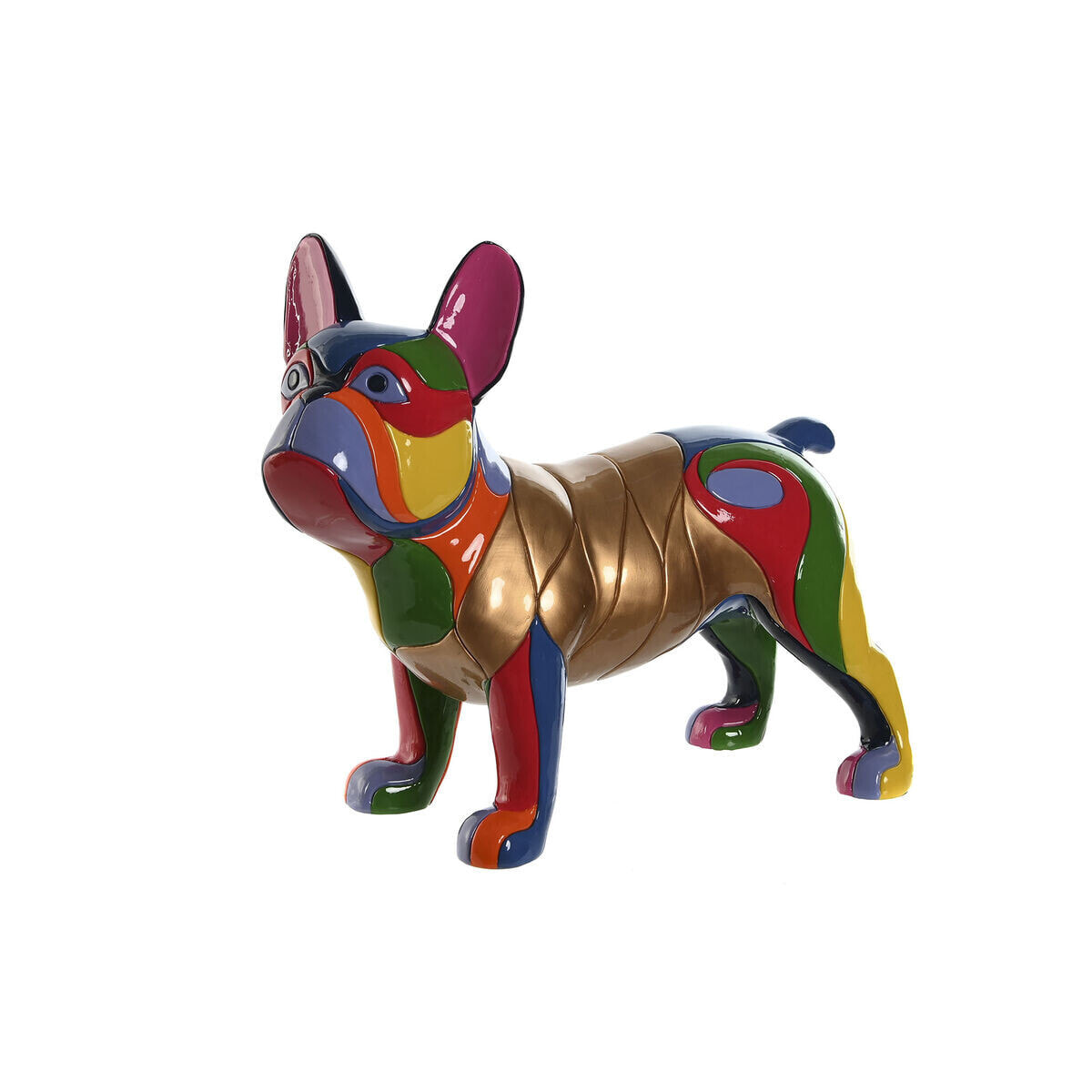 Декоративная фигура Home ESPRIT Разноцветный Пёс 44 x 19 x 35,5 cm