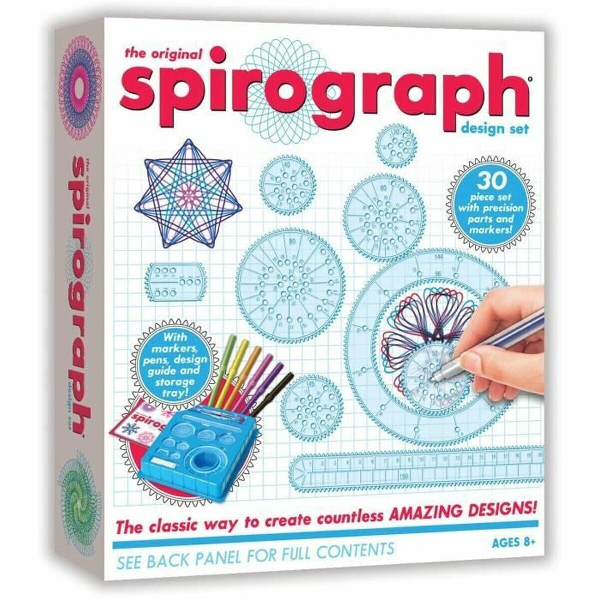 Drawing Set Spirograph Silverlit 30 Pieces