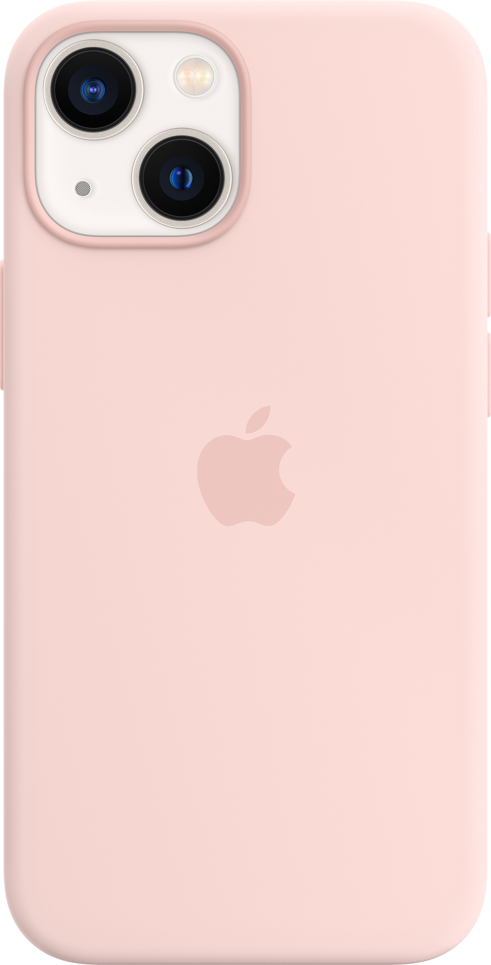 Apple iPhone 13 mini Silicone Case with MagSafe - Chalk Pink, Cover, Apple, iPhone 13 mini, 13.7 cm (5.4