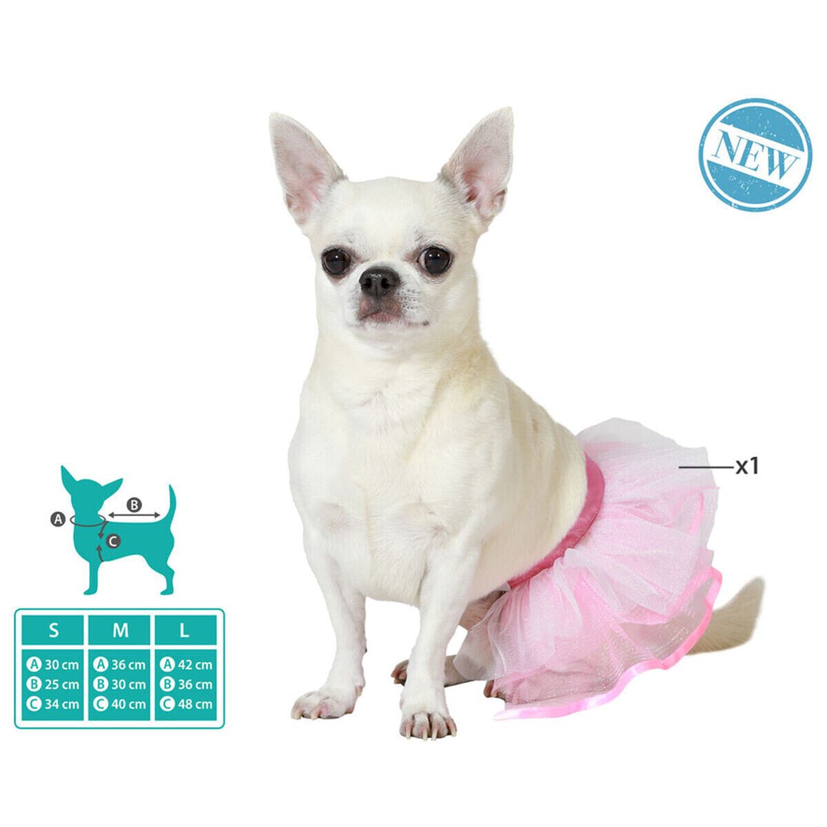 Dog Costume Size L Tutu