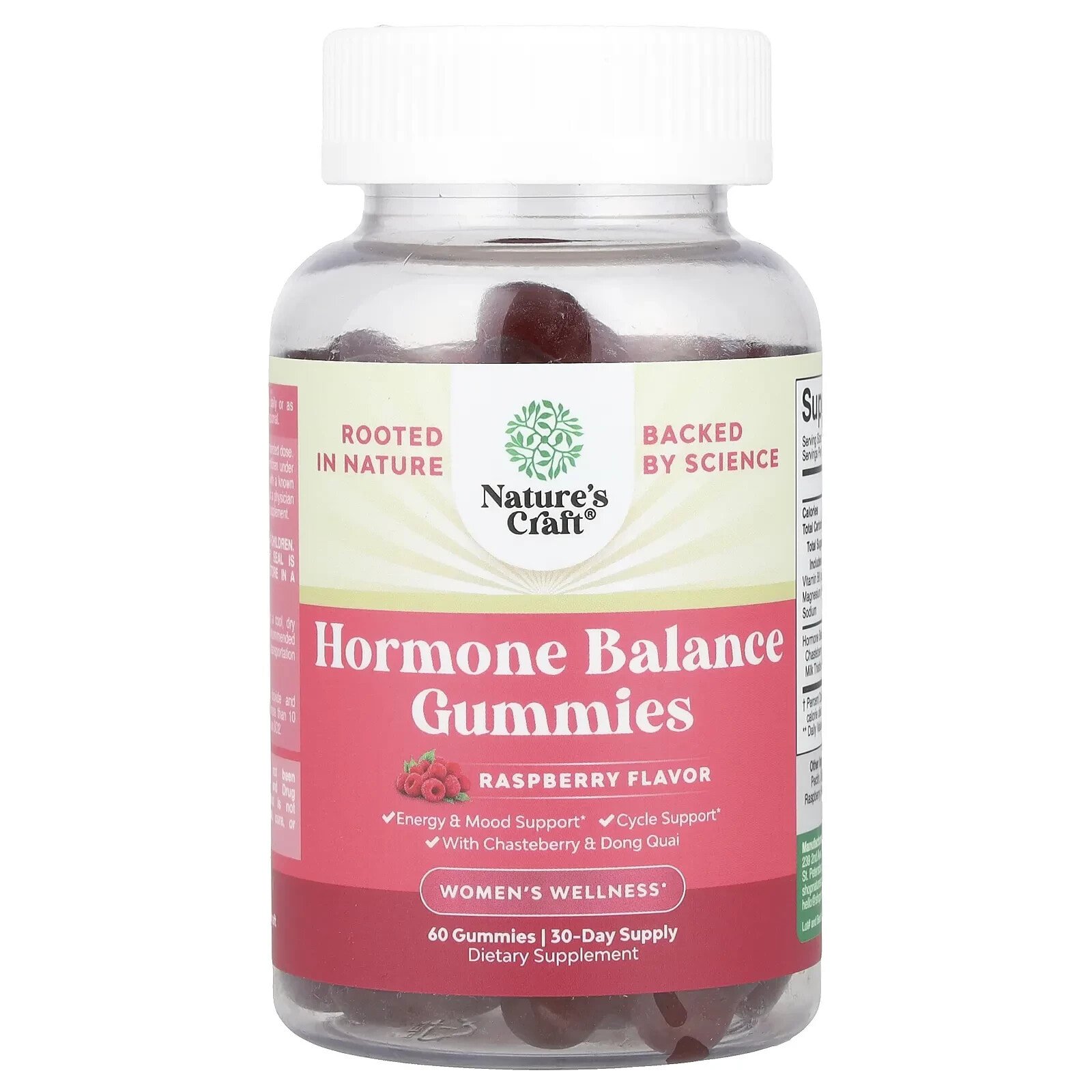 Women's Wellness, Hormone Balance Gummies, Raspberry, 120 Gummies