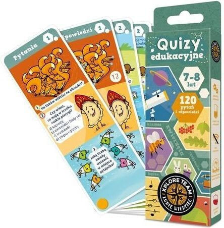 Czuczu Xplore Team Quizzes for children 7-8 years (3227)