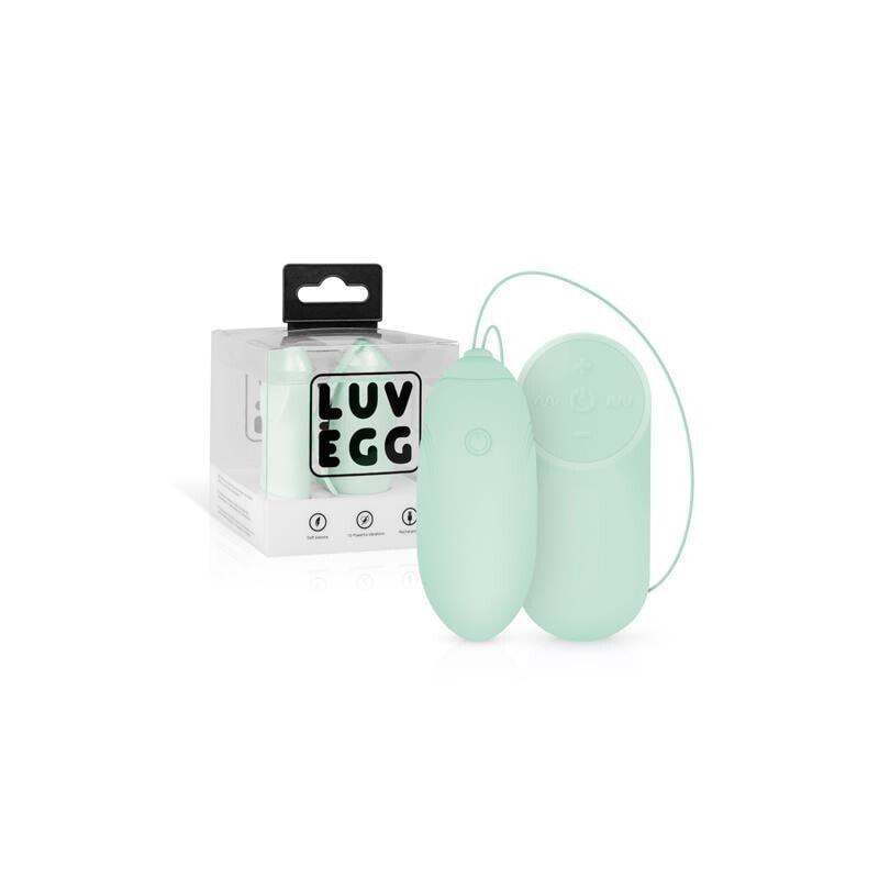 Виброяйцо или вибропуля LUV EGG Vibrating Egg USB Green