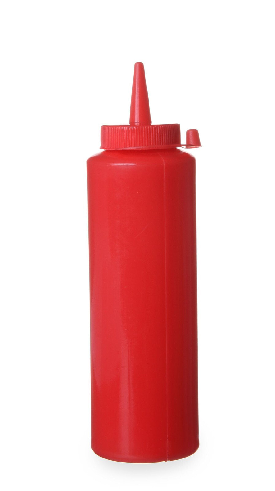 Dispenser container for cold sauces 0.35l. red - Hendi 557815