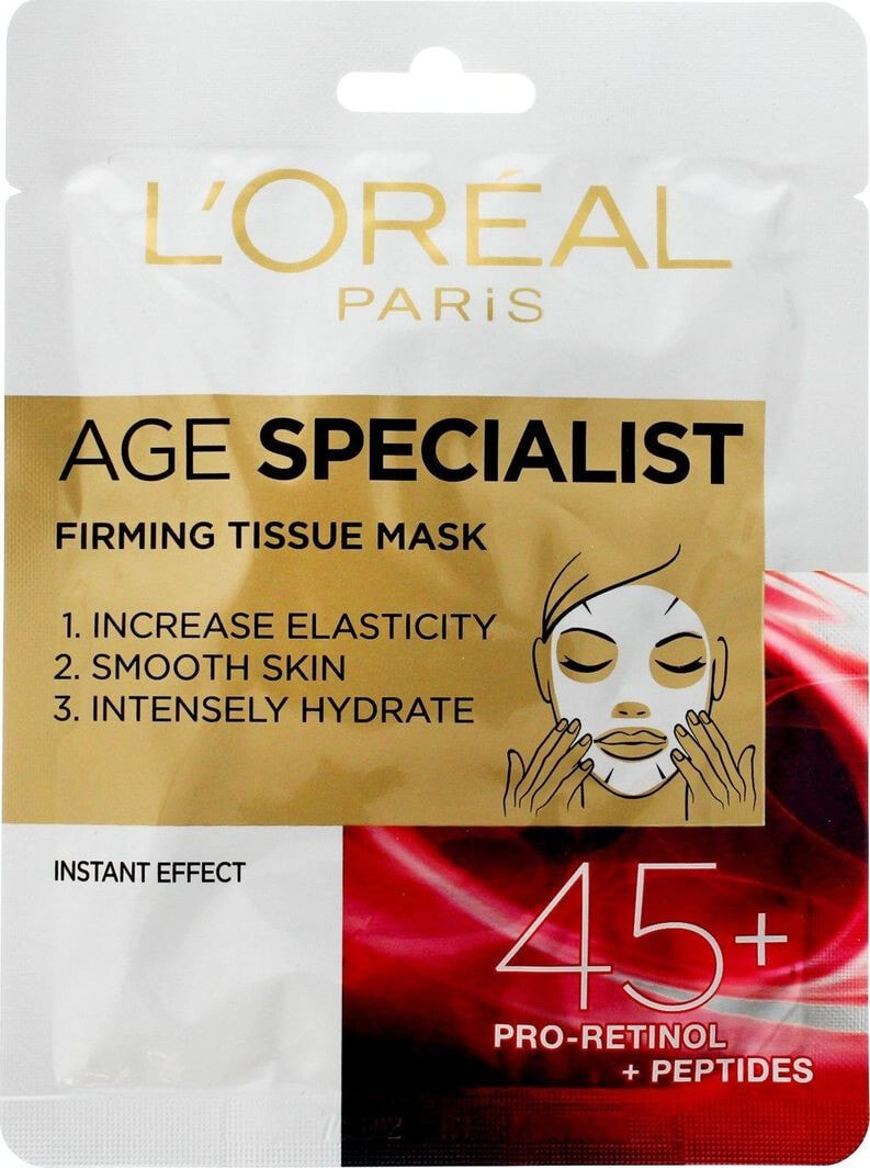 L’Oreal Paris DERMO EX WIEKU 45+ Maska na płachcie
