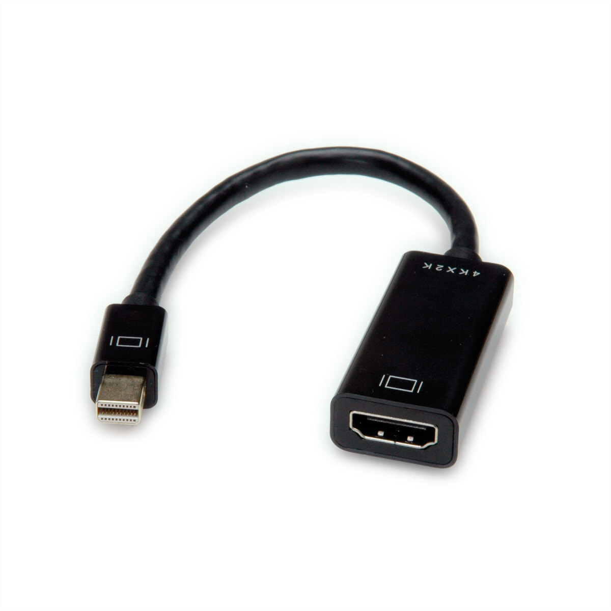 Value Cableadapter, v1.2, MiniDP M - HDMI F 12.99.3142