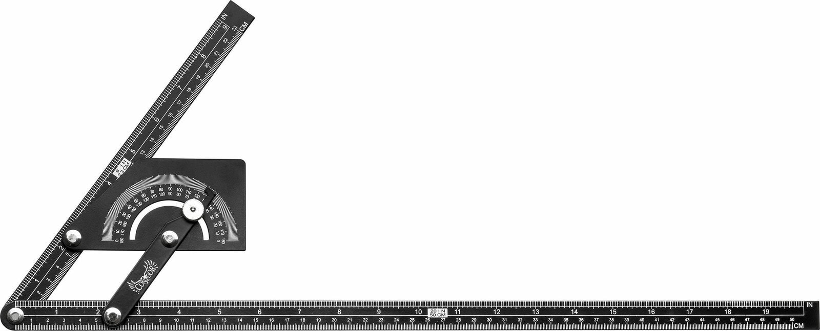 РЕГУЛИРУЕМЫЙ УГОЛ 230x500 мм 180 градусов.