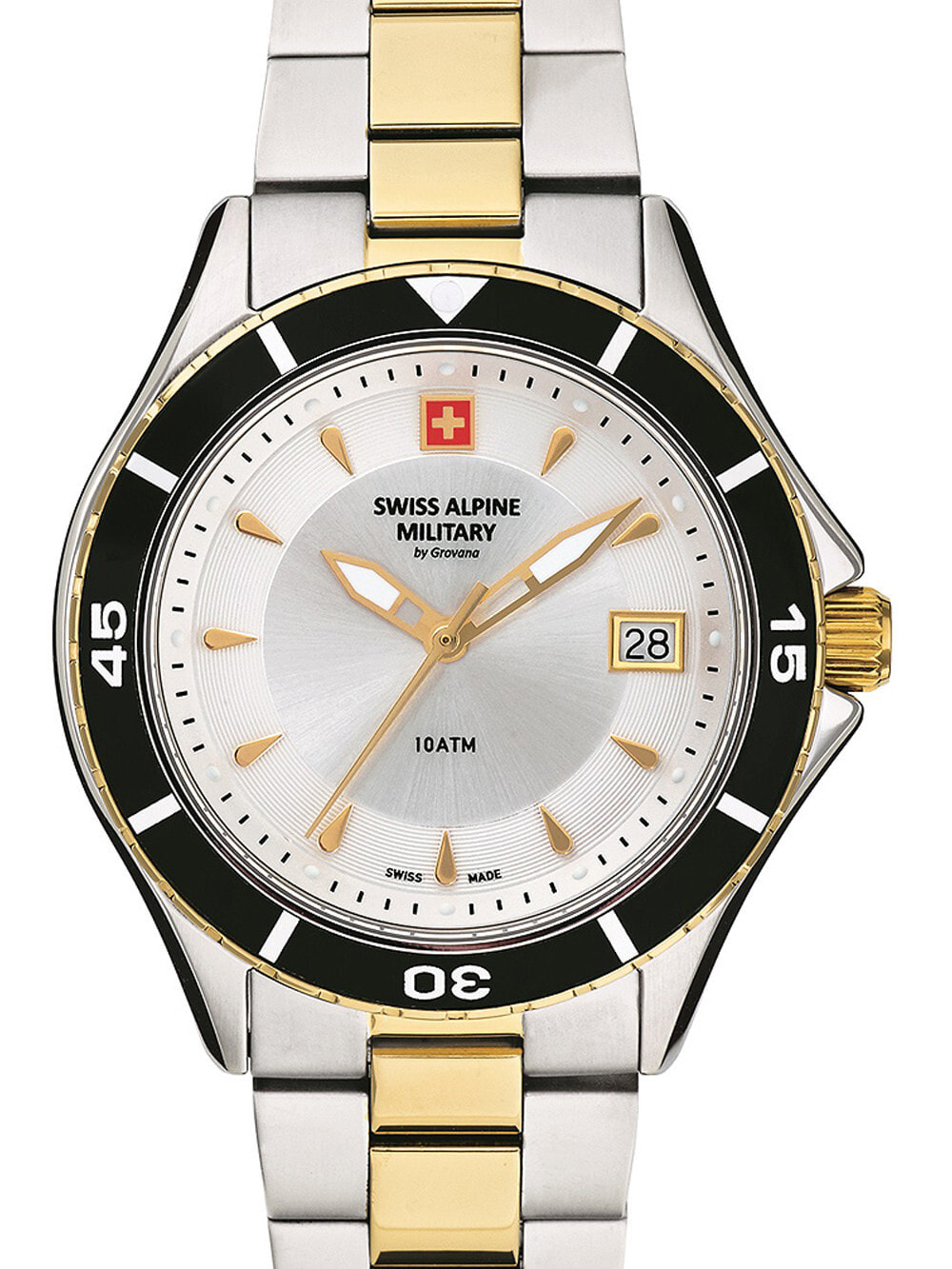 Унисекс часы аналоговые круглые Swiss Alpine Military