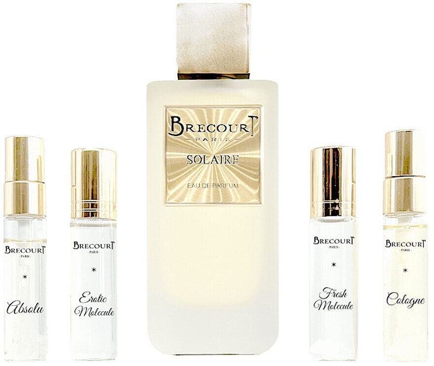 Brecourt Solaire - Duftset (Eau de Parfum 100ml + Eau de Parfum 2x7ml + Eau de Parfum 2x5ml)