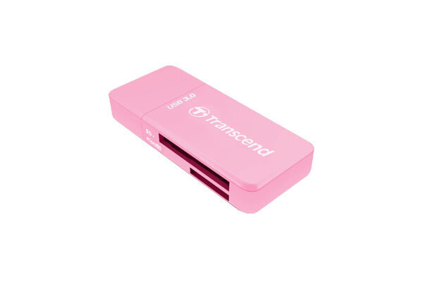 Transcend RDF5 кардридер Розовый USB 3.2 Gen 1 (3.1 Gen 1) Type-A TS-RDF5R