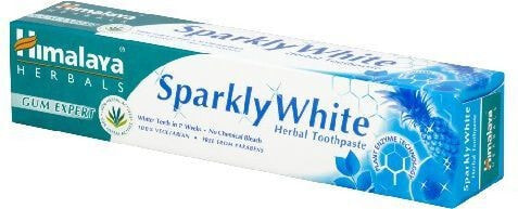 Himalaya Sparkly White Herbal Toothpaste Растительная отбеливающая зубная паста  75 мл