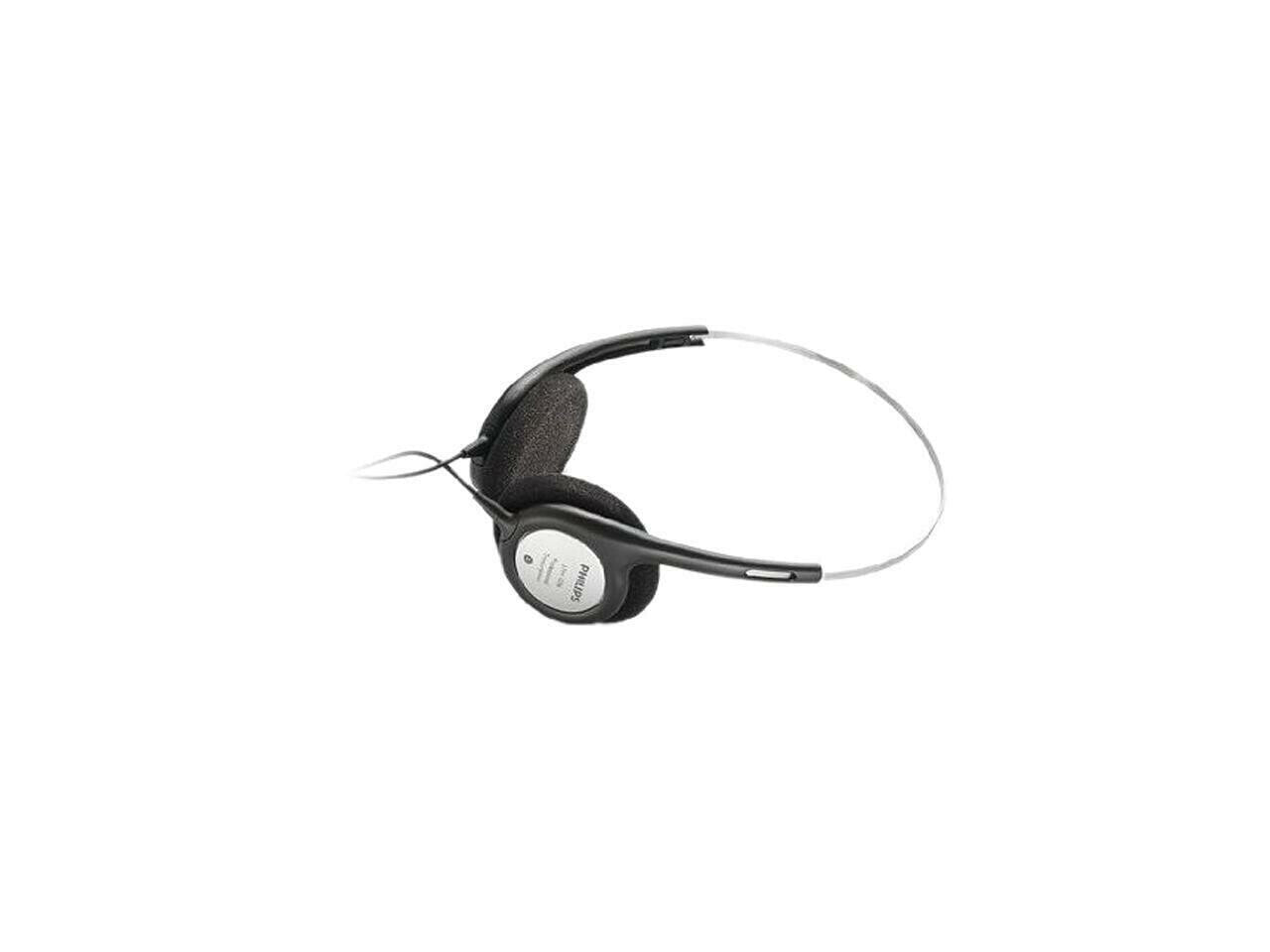 PHILIPS LFH2236/00 Supra-aural Ultra Light Weight Headphone, black