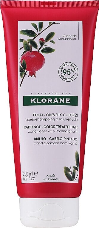 Haarspülung mit Granatapfel für gefärbtes Haar - Klorane Color Enhancing Conditioner With Pomegranate