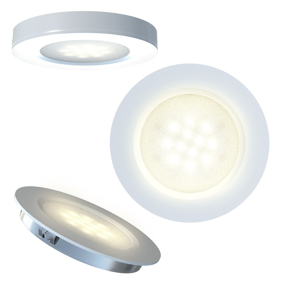 Innr Lighting PL 115 точечное освещение Облицованный точечный светильник Серебристый, Белый LED 3 W