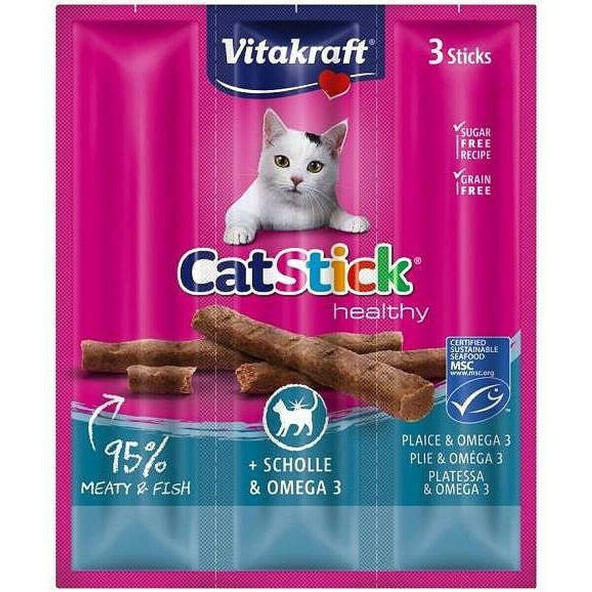 Snack for Cats Vitakraft CatStick Mini Fish