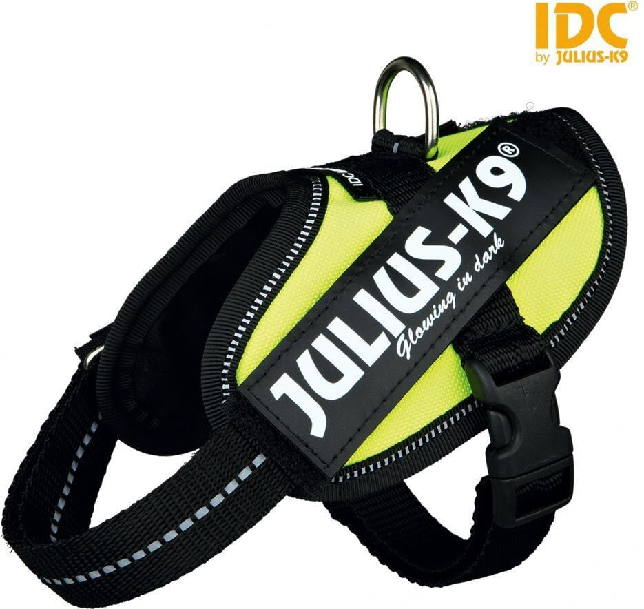 Trixie Julius-K9 IDC Baby 2 / Mini-Mini / Mini M harness - Neon yellow