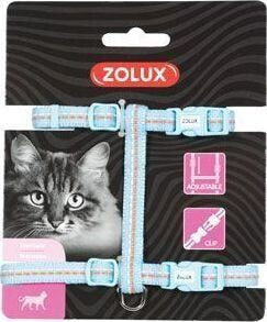 Zolux Adjustable nylon harness TEMPO blue color