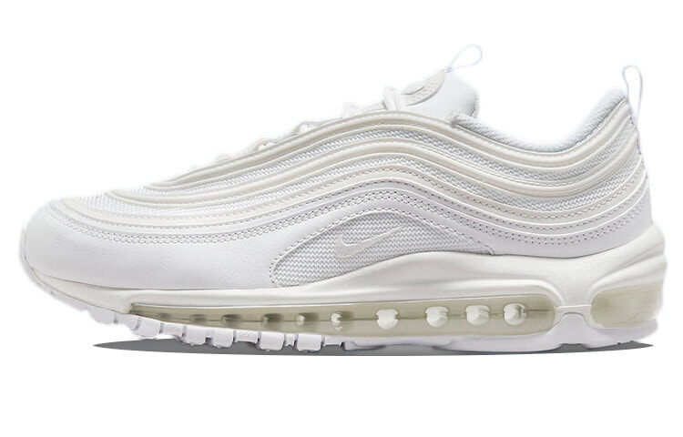 Nike Air Max 97 复古 轻便 低帮 跑步鞋 女款 白色 可回收材料 / Кроссовки Nike Air Max 97 DH8016-100