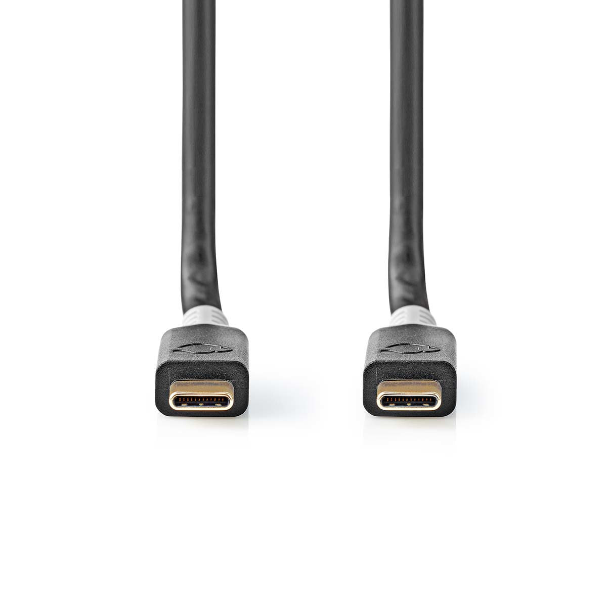 Nedis N CCBW64020AT10 - USB 3.2 Kabel C Stecker 20 Gbps vergoldet 1.0 m