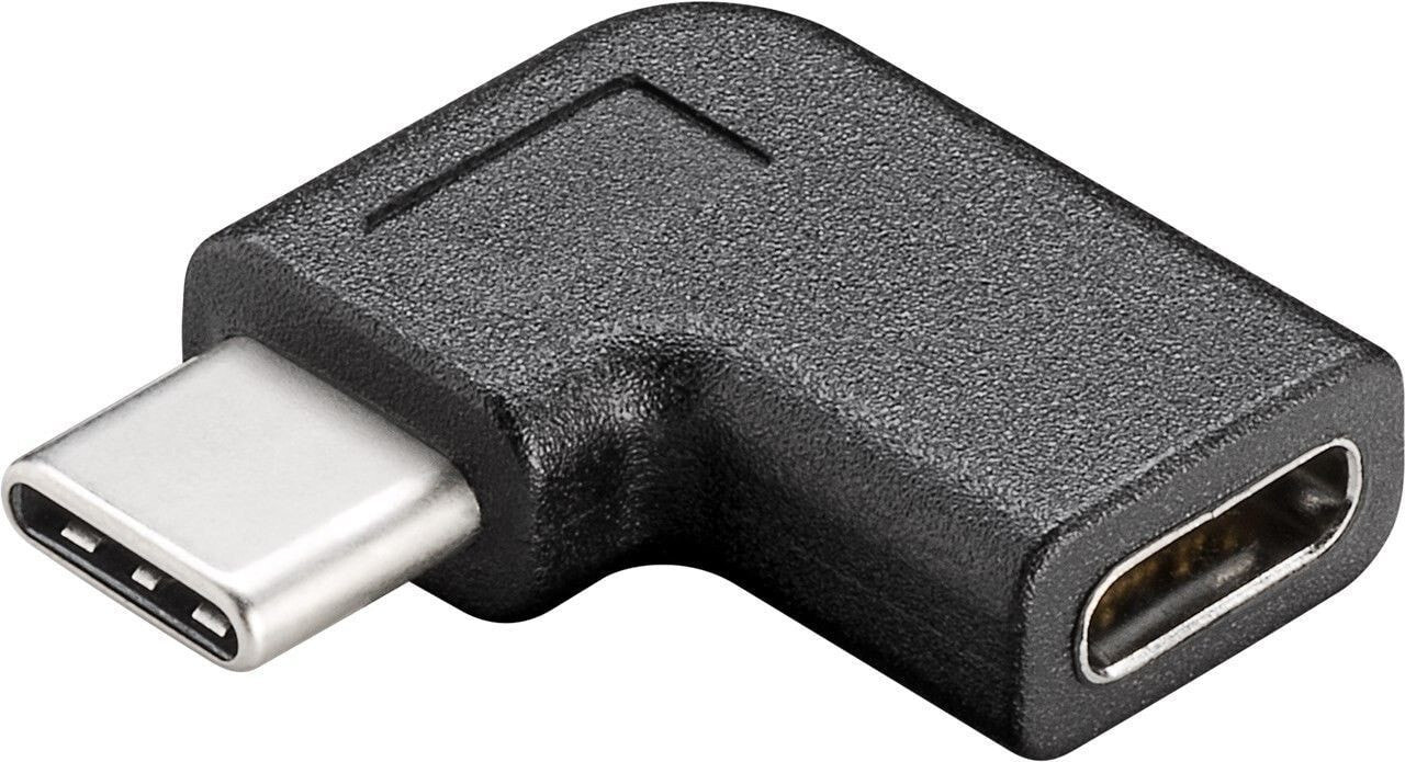 Goobay 45402 кабельный разъем/переходник USB-C Черный