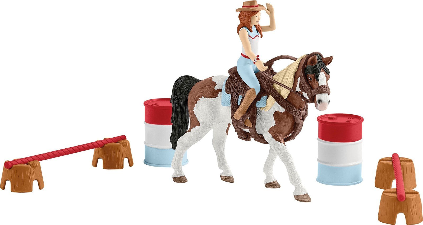 schleich HORSE CLUB Hannah’s Western riding set 42441