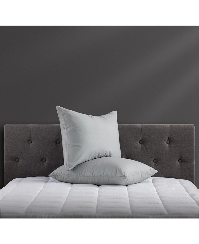Micropuff zippered Microfiber Pillow Protectors 4 Pack - Standard