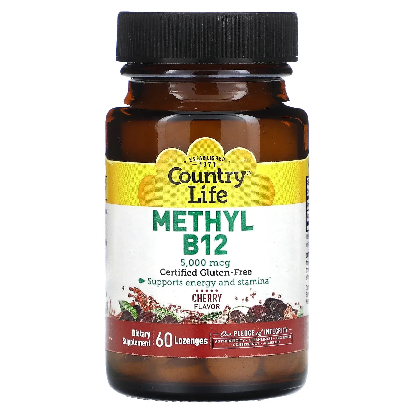 Methyl B12, Cherry, 1,000 mcg, 60 Lozenges