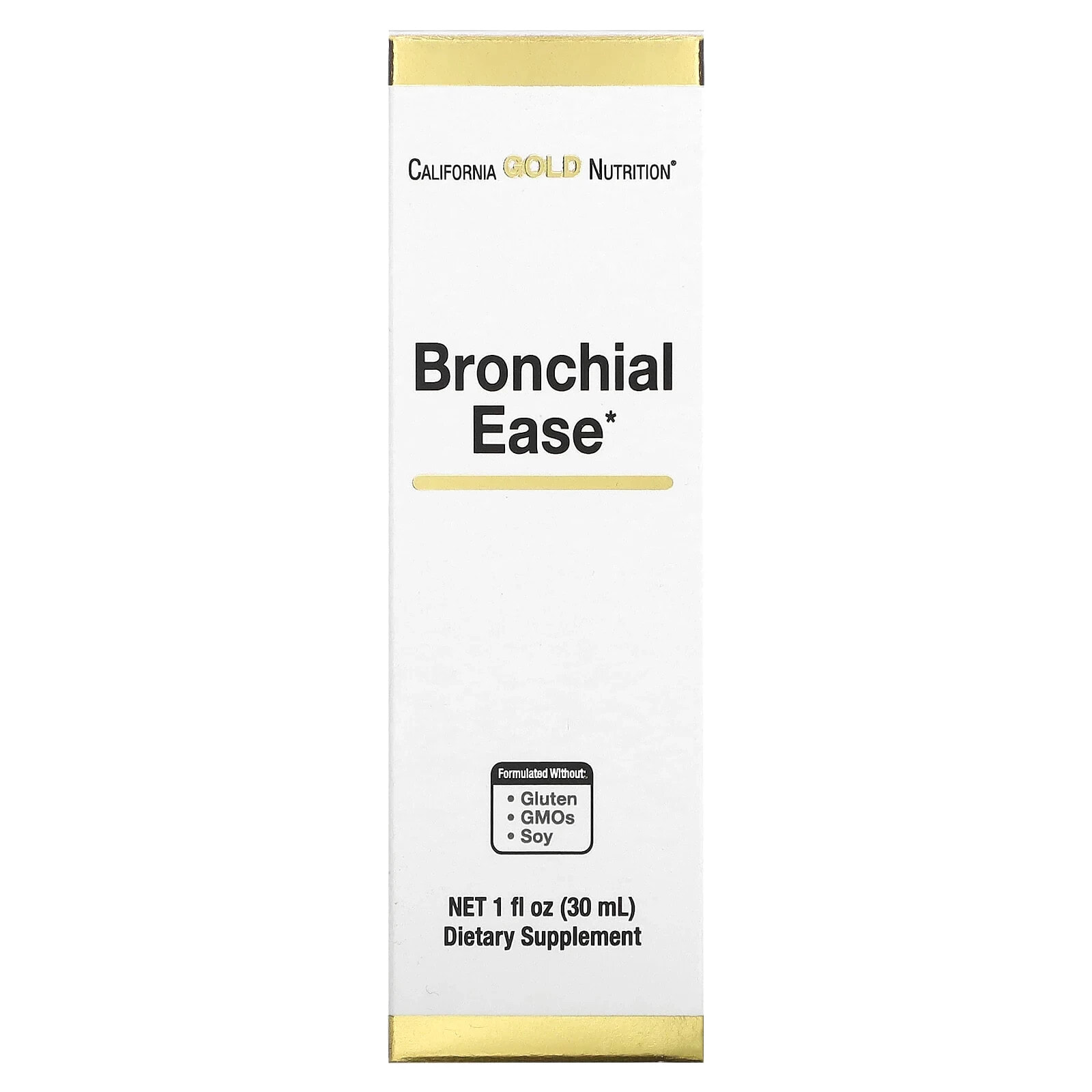 California Gold Nutrition, Bronchial Ease, 1 fl oz (30 ml)