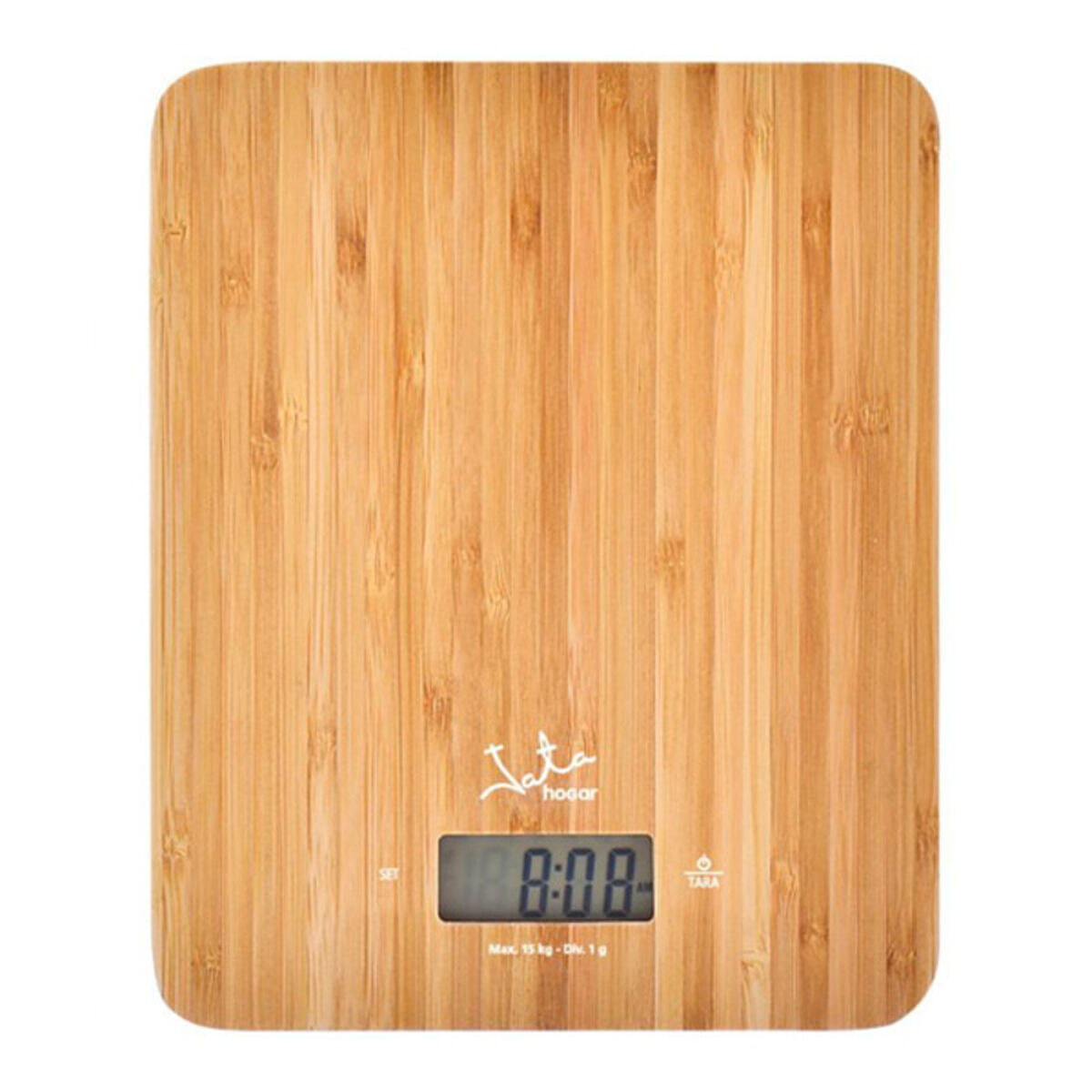 Digital Kitchen Scale Bambú JATA 720 * Brown