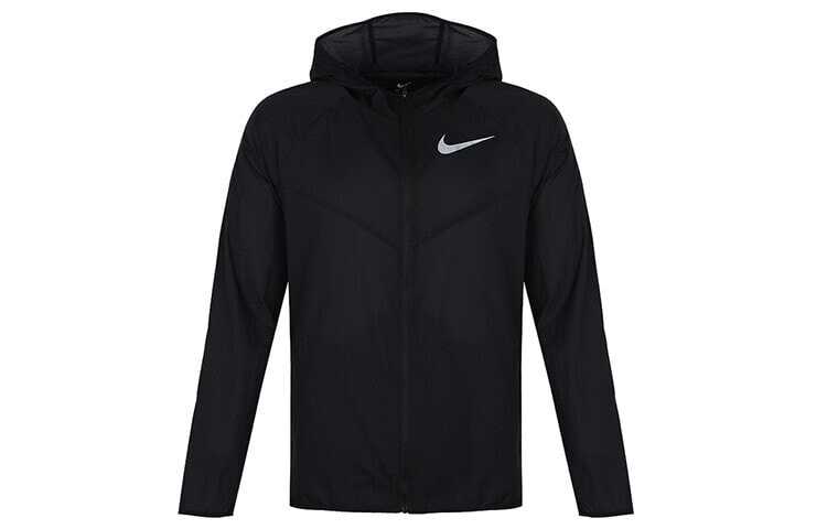 Nike WindRunner 跑步运动防风夹克 男款 黑色 / Куртка Nike WindRunner AR0258-011