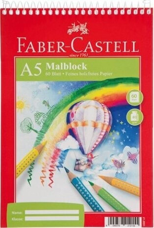 Faber-Castell FABER-CASTELL Malblock A5