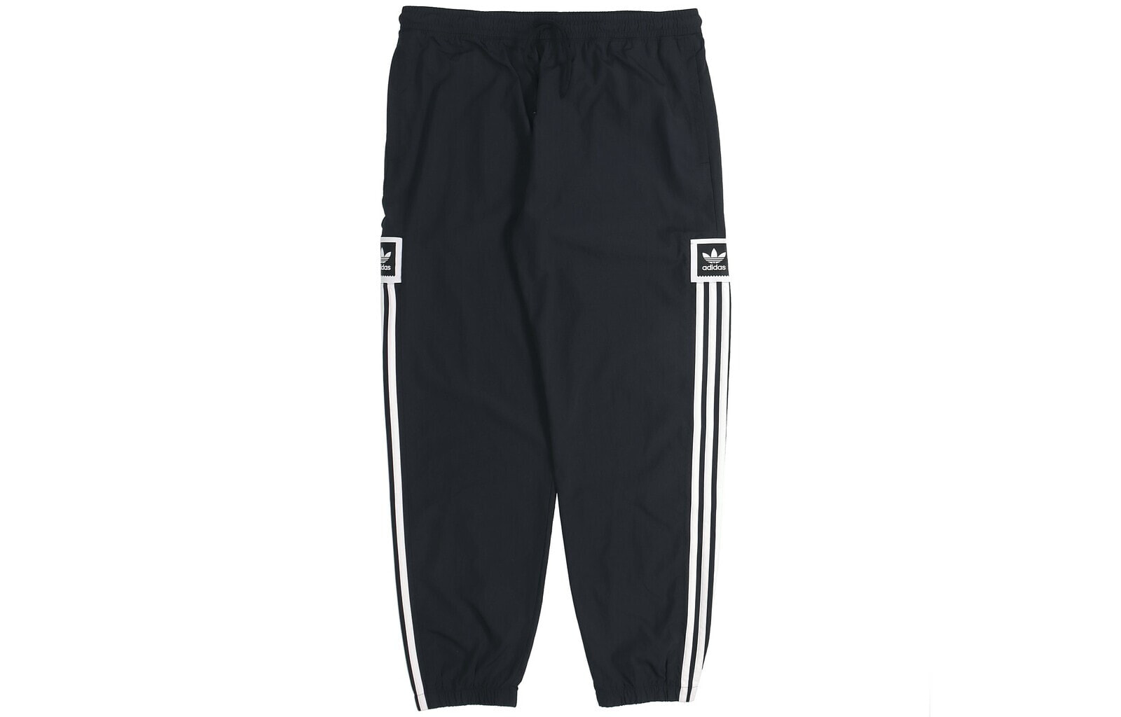 adidas originals三叶草 Standarowindpan 跑步运动收脚长裤 男款 黑色 / Кроссовки adidas originals Standarowindpan EC3313