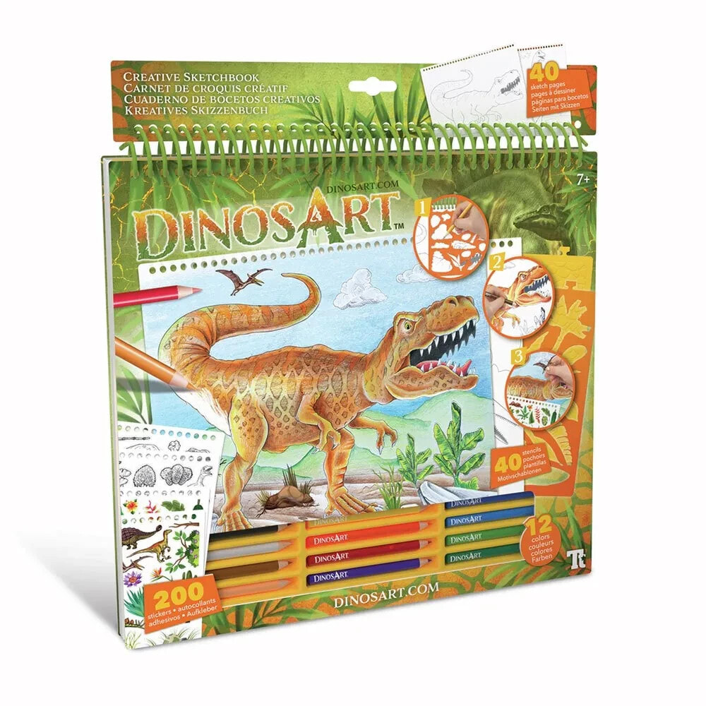 DINOSART Large Sketchbook