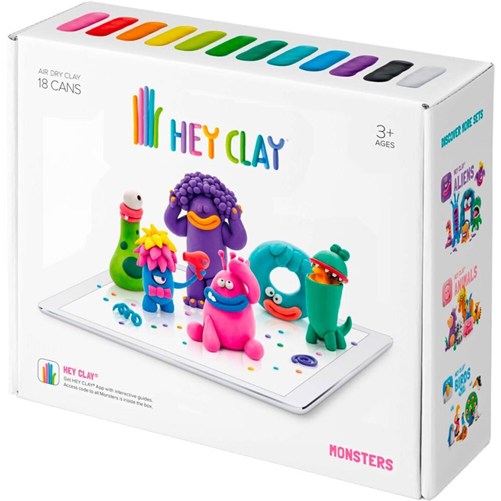 HEY CLAY Monsters Series Box 18 Bottles