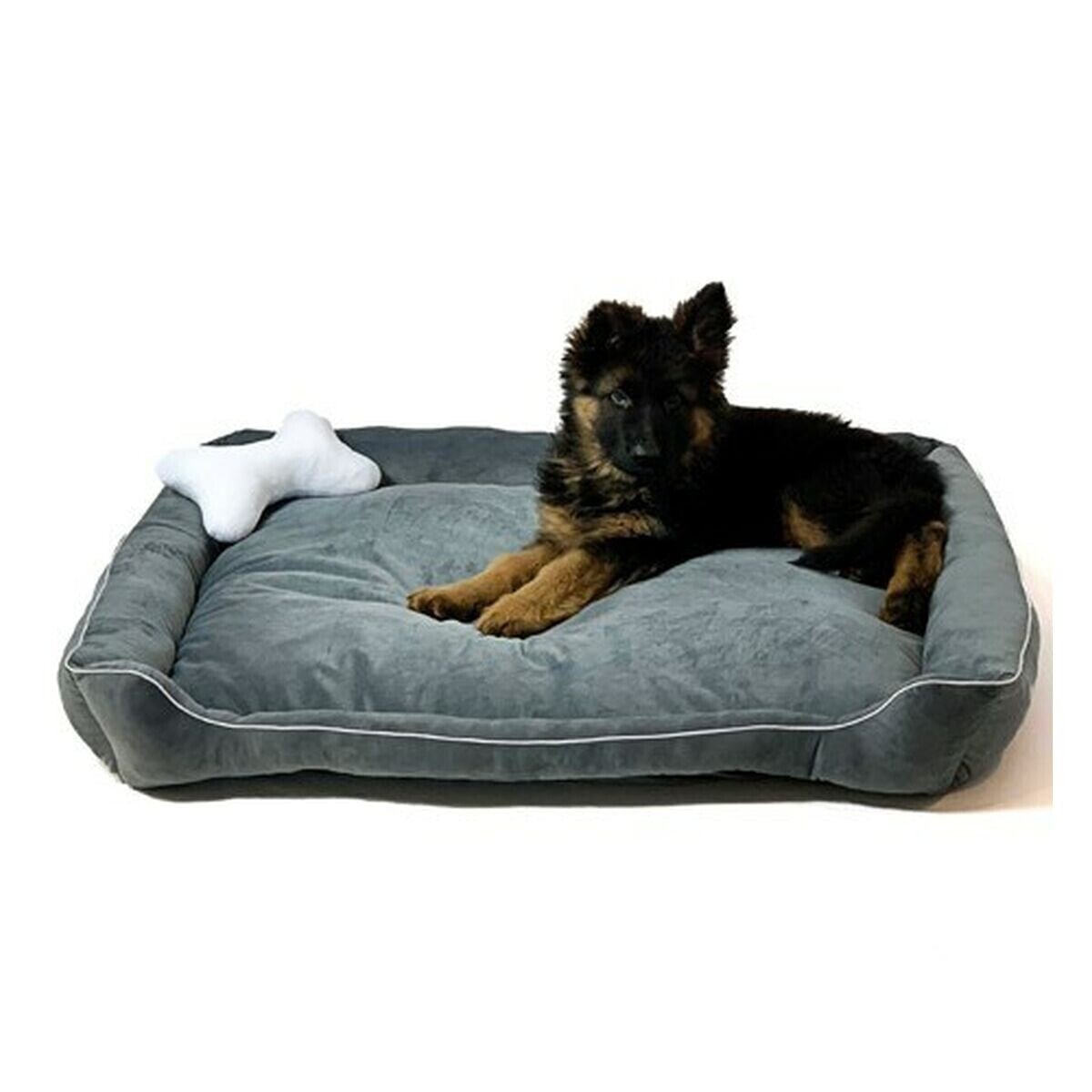 Pet bed GO GIFT Grey 95 x 95 x 70 cm