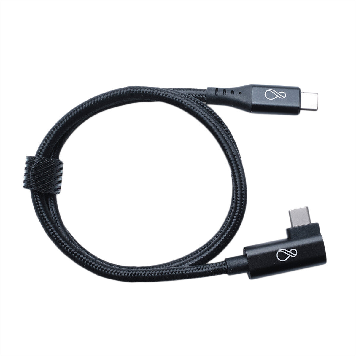 Bachmann Ochno USB-C Kabel gewinkelt 0.7m schwarz - Cable - Digital