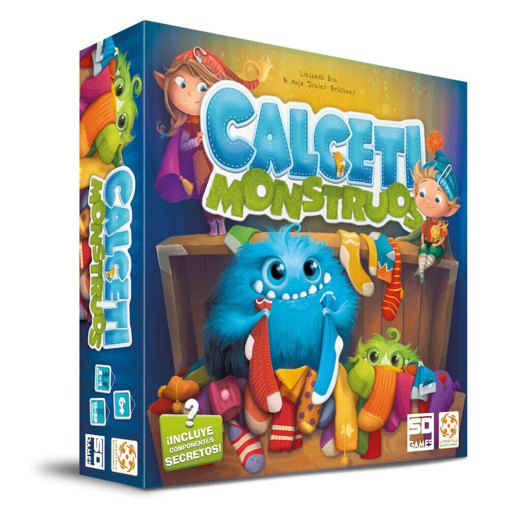 SD GAMES CalcetiMonstruos Tables Board Game