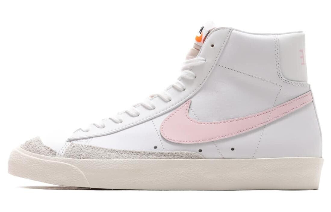 Nike Blazer Mid “Pink Foam” 复古休闲 中帮 板鞋 男款 白粉 / Кроссовки Nike Blazer Mid Pink Foam BQ6806-108