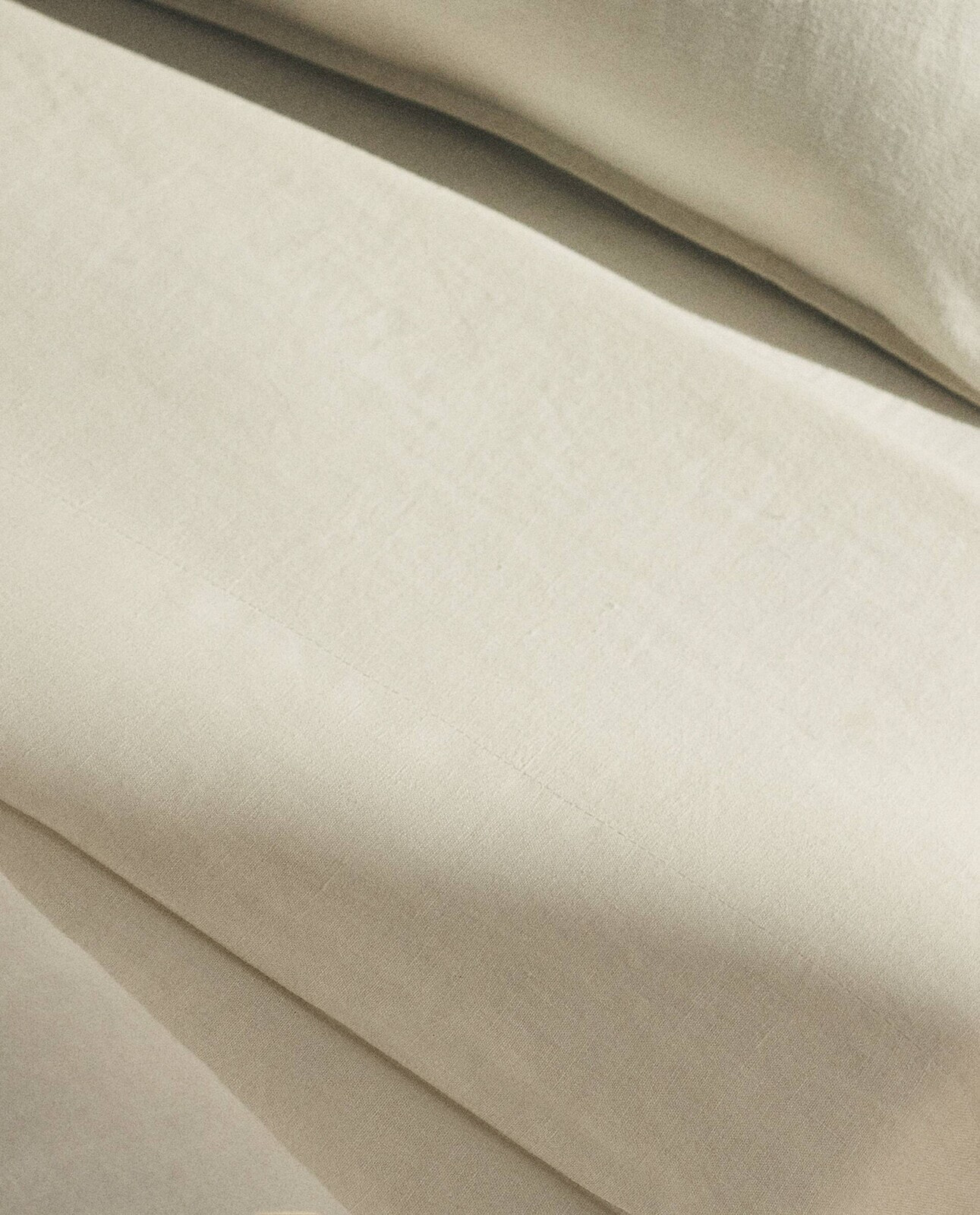 (160 gxm²) washed linen flat sheet