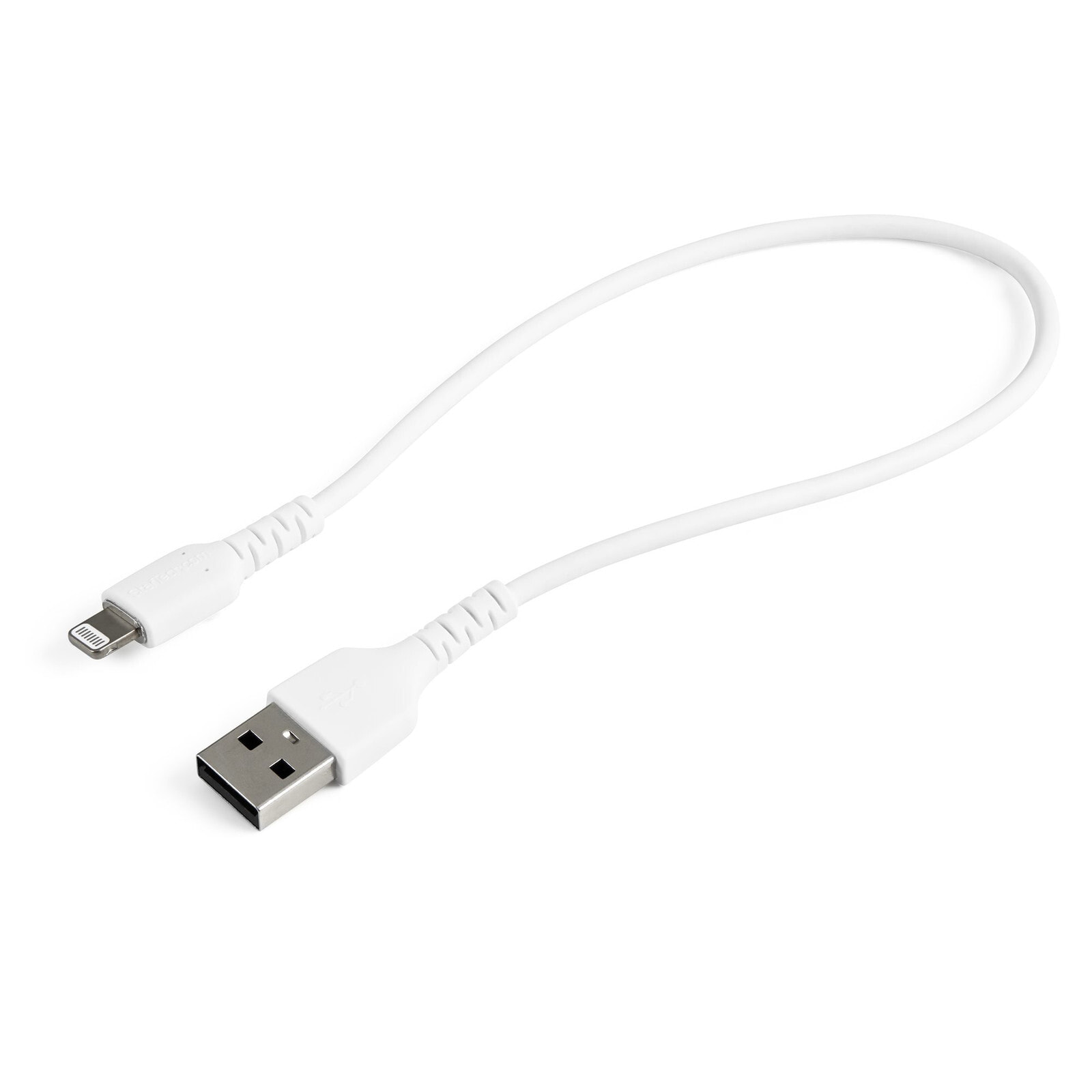 StarTech.com RUSBLTMM30CMW дата-кабель мобильных телефонов Белый 0,3 m USB A Lightning