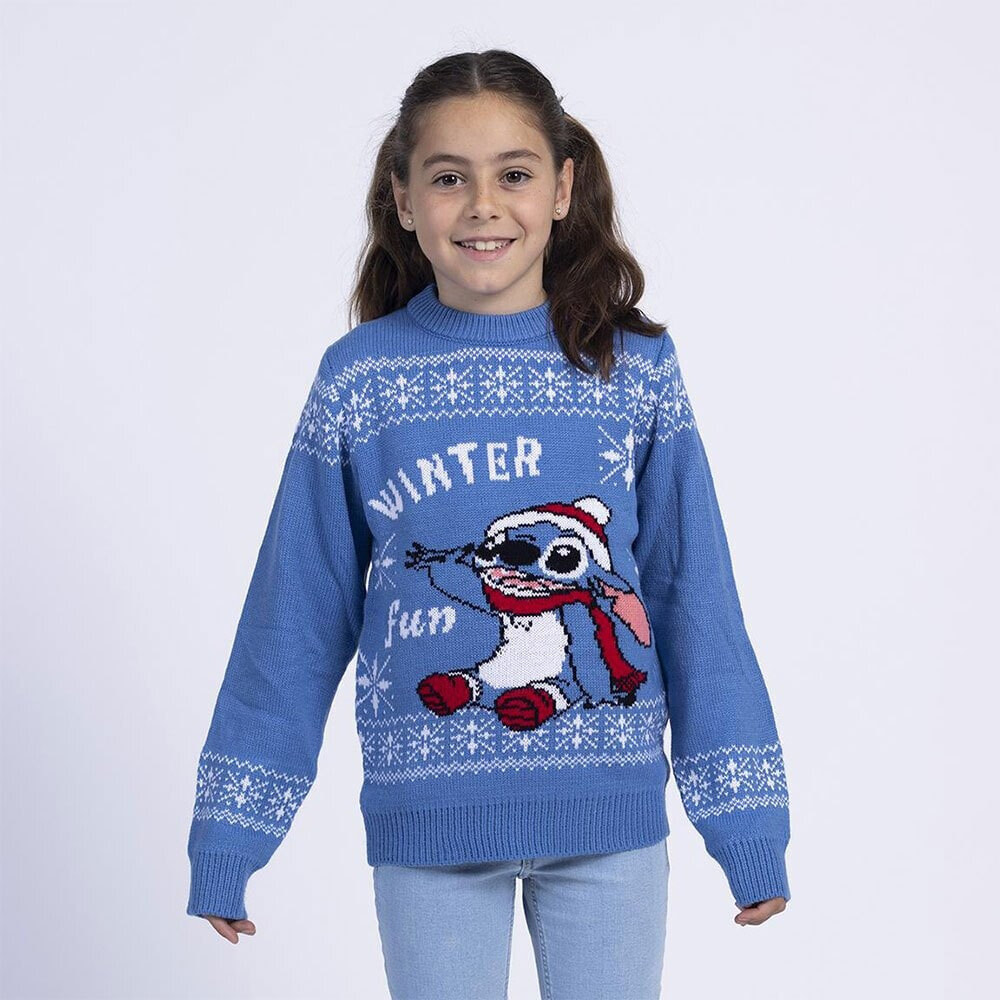 CERDA GROUP Christmas Stitch Crew Neck Sweater