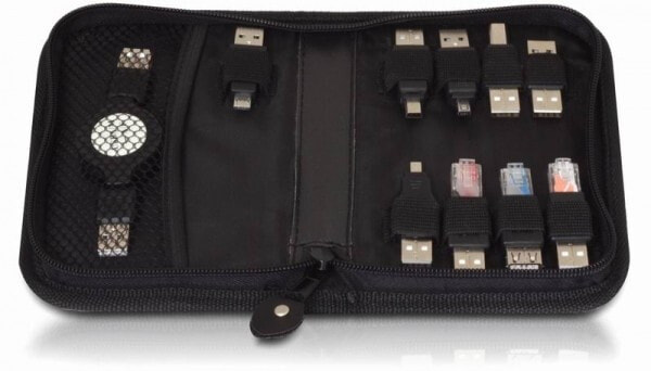 DeLOCK USB adapter kit 10 parts Черный 18612
