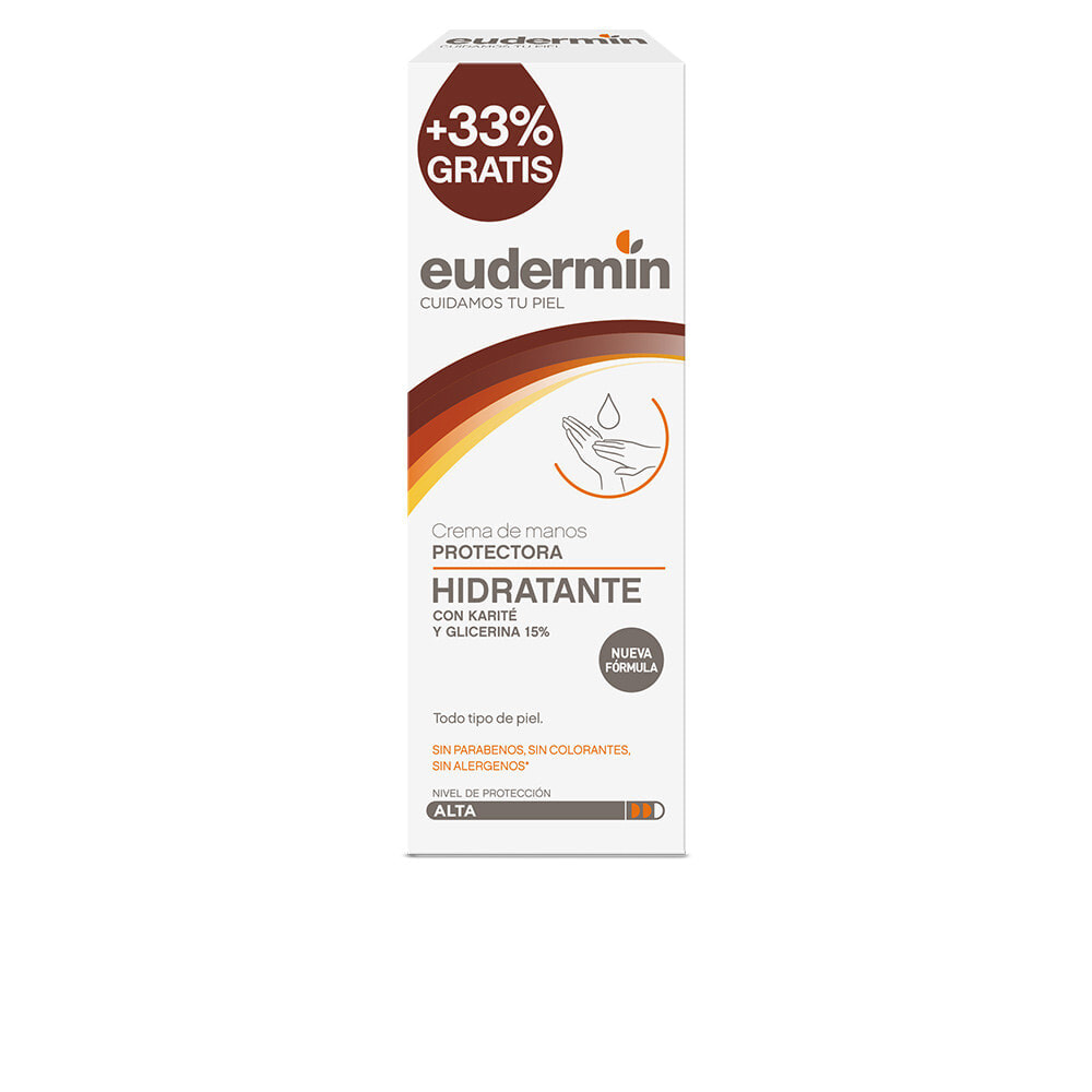 Eudermin Hand Cream Защитный крем для рук, подходит для всех типов кожи 100 мл