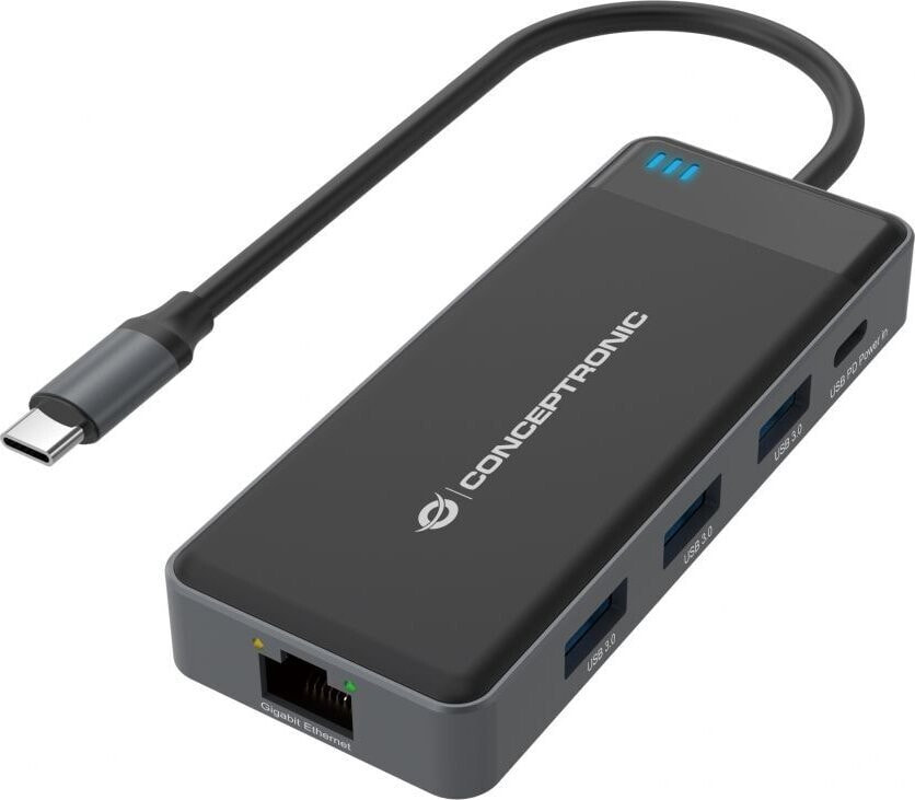 Stacja/replikator Conceptronic DONN14G USB-C