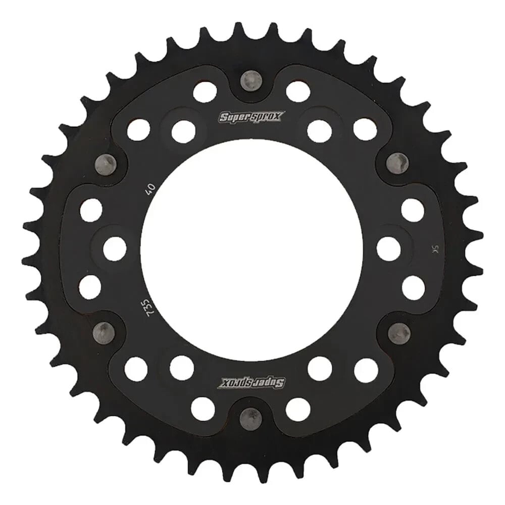 SUPERSPROX Stealth Ducati 520x40 RST735X40BLK rear sprocket