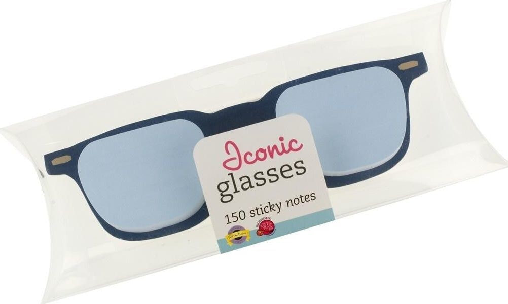 Thinking Gifts Glasses - blue sticky notes (328127)