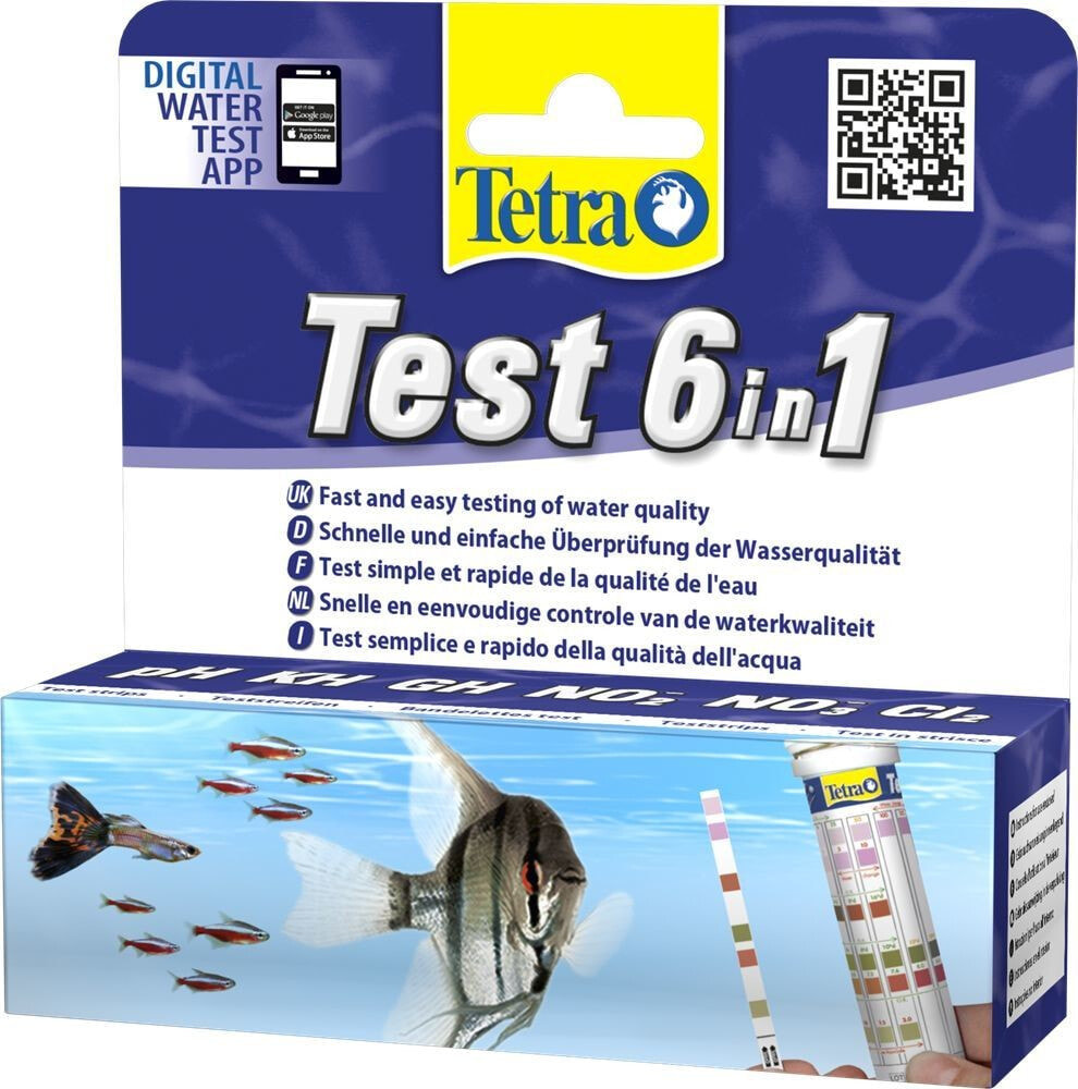 Аквариумная химия Tetra TETRA Test 6in1 10szt.