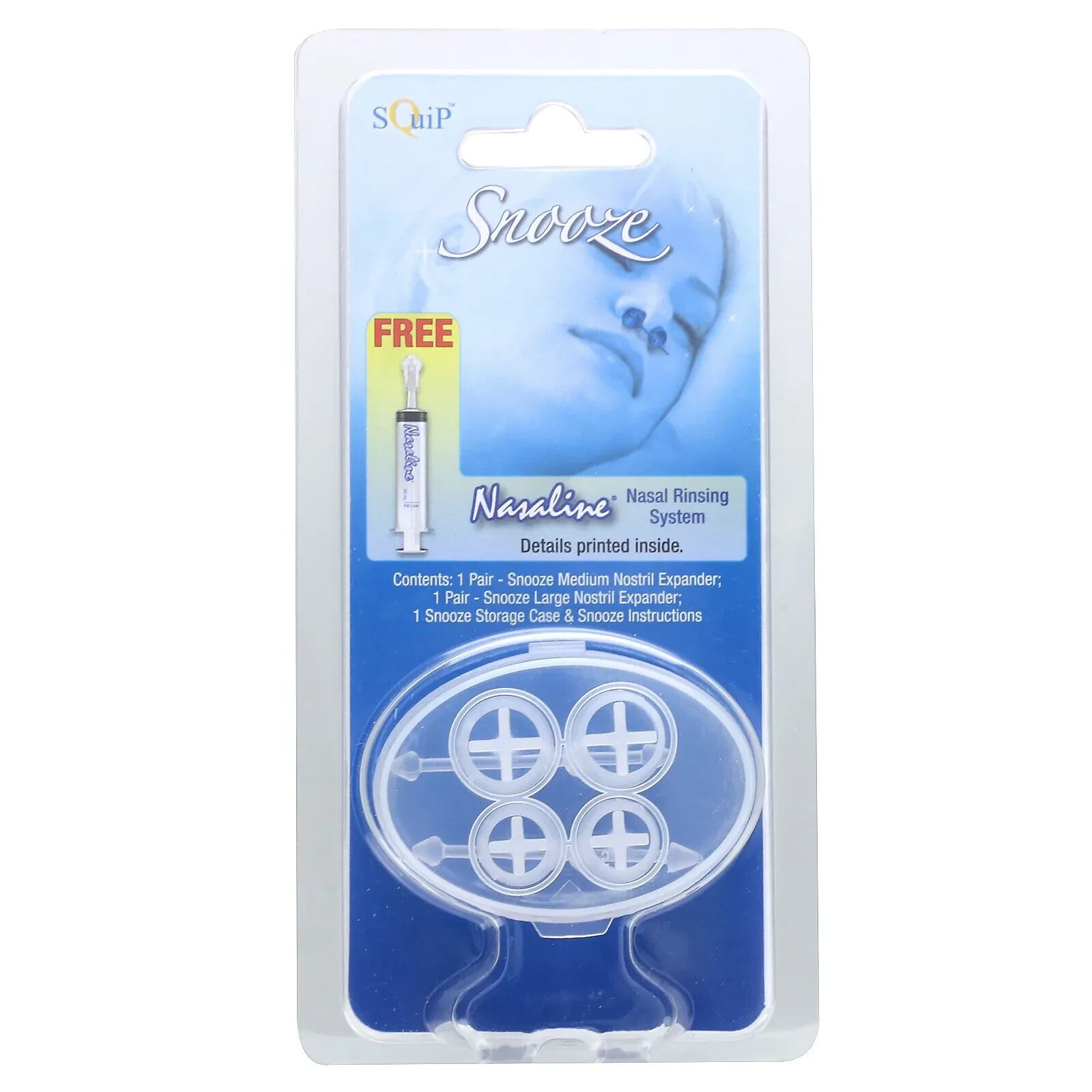 Snooze, Nasal Rinsing System, 3 Piece