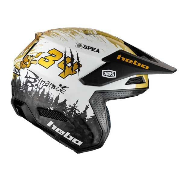 HEBO Zone Pro Toni Bou Ltd. Edition 34 open face helmet