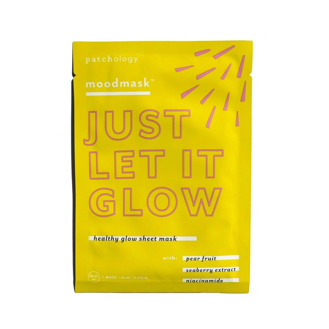 Patchology – Moodmask Just Let It Glow – Tuchmaske – Healthy Glow